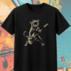 Rock Cat Playing Guitar Shirt – Funny Guitar Cat Tee, Hoodie, Tank Top, Sweatshirt, Long Sleeve | Cat Mom & Dad Gift