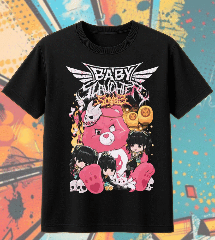 Babymetal x Slaughter To Prevail – “Baby Slaughter Bear” Scene | Horror Kawaii Metal 2025 T-Shirt, Hoodie, Sweatshirt, Long Sleeve, Tank Top