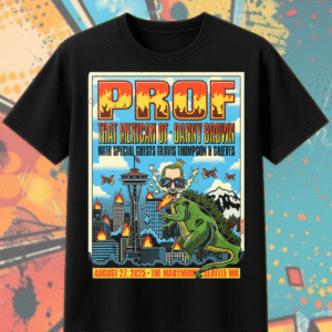 PROF 2025 Seattle Concert Merch – Marymoor Park T-Shirt, Hoodie, Tank Top, Sweatshirt & Long Sleeve