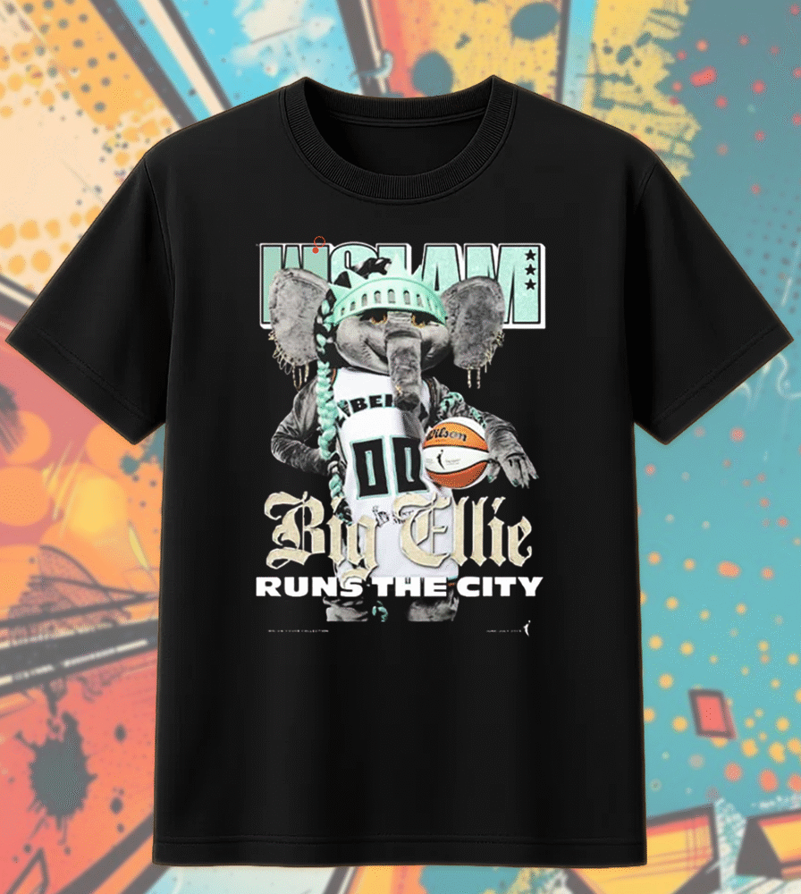 Big Ellie x WSLAM – “Runs The City” Limited Drop | NYC 2025 T-Shirt, Hoodie, Tank Top, Sweatshirt & Long Sleeve