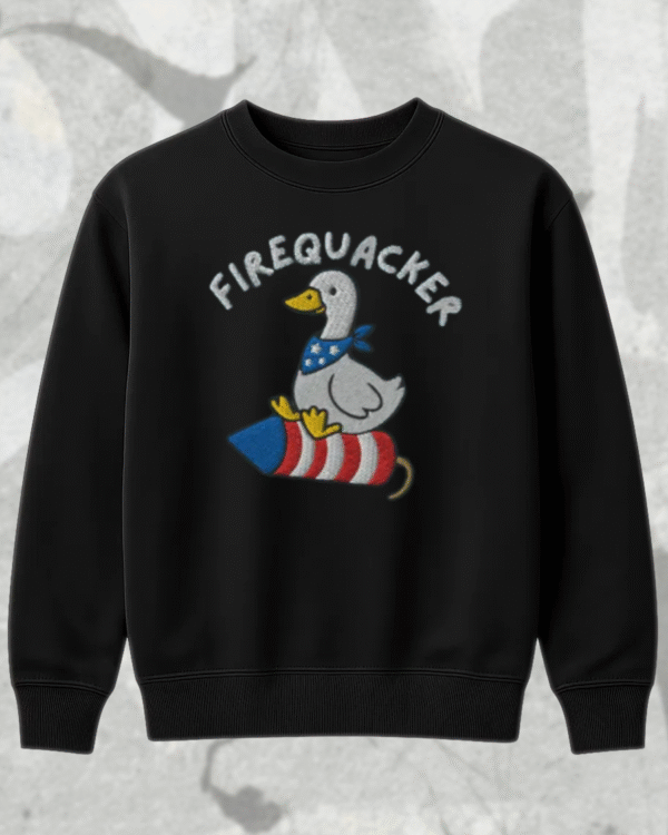 Embroidered Silly Goose 4th of July Shirt – Comfort Colors Patriotic Tee, Hoodie, Tank Top, Sweatshirt, Long Sleeve – USA Gift for Her - Image 10