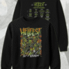 Hellfest 2025 Out Of Bounds Warzone Zombie Lineup T-Shirt, Hoodie, Long Sleeve, Sweatshirt & Tank Top – Two-Sided Festival Merch (Clisson, France | June 19–22)