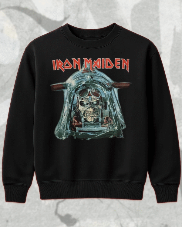 Iron Maiden Aces High 2003 World Tour – Vintage T-Shirt / Hoodie / Sweatshirt / Long Sleeve / Tank Top - Image 7
