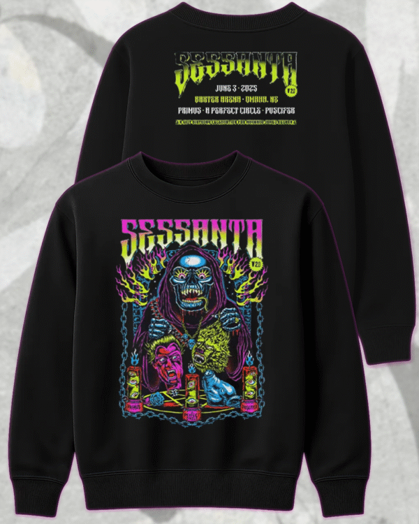 Sessanta Omaha Nebraska 2025 Concert T-Shirt, Hoodie, Long Sleeve, Sweatshirt & Tank Top – Two-Sided Tour Merch (June 3 | Baxter Arena) - Image 8