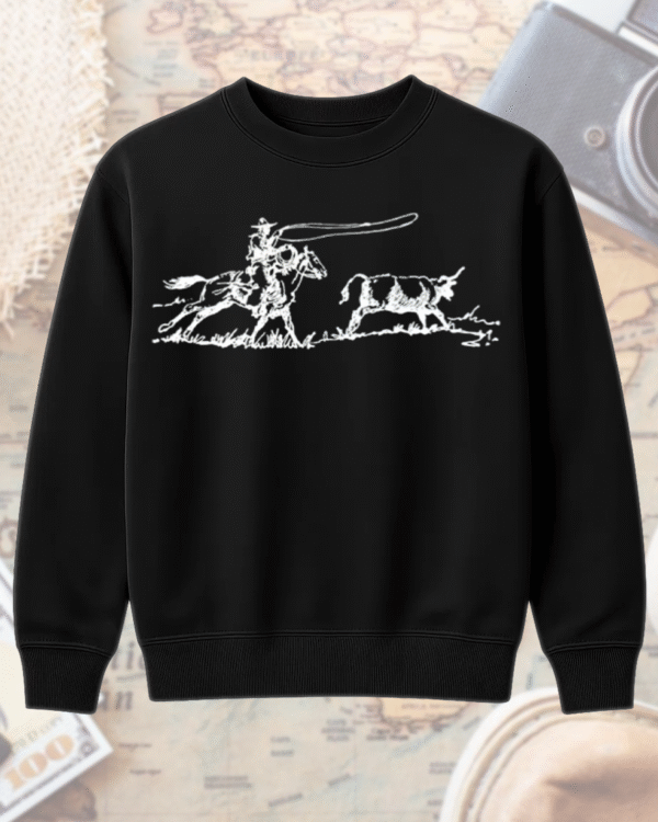 Cowboy Roping Western Graphic Shirt – T-Shirt, Hoodie, Sweatshirt, Long Sleeve & Tank Top | Country Rodeo Comfort Colors Style - Image 8