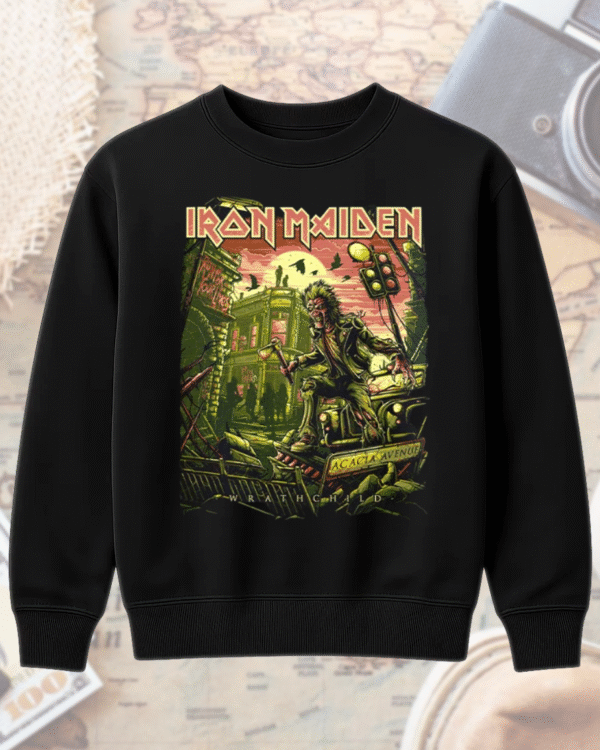 Iron Maiden Run For Your Lives World Tour 2025 – Wrathchild & Murders In The Rue Morgue Two-Sided Shirt, Hoodie, Long Sleeve, Tank Top - Image 8