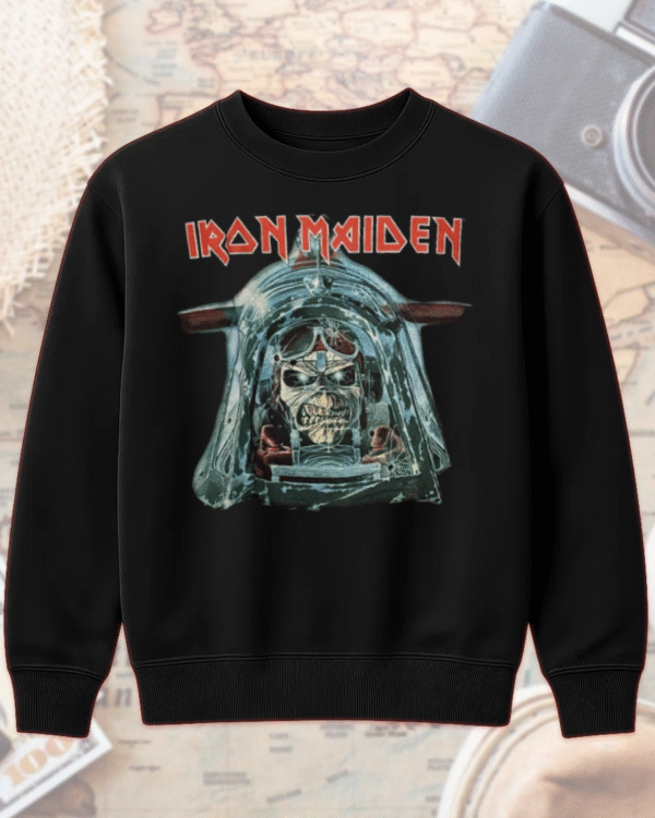 Iron Maiden Aces High 2003 World Tour – Vintage T-Shirt / Hoodie / Sweatshirt / Long Sleeve / Tank Top - Image 8