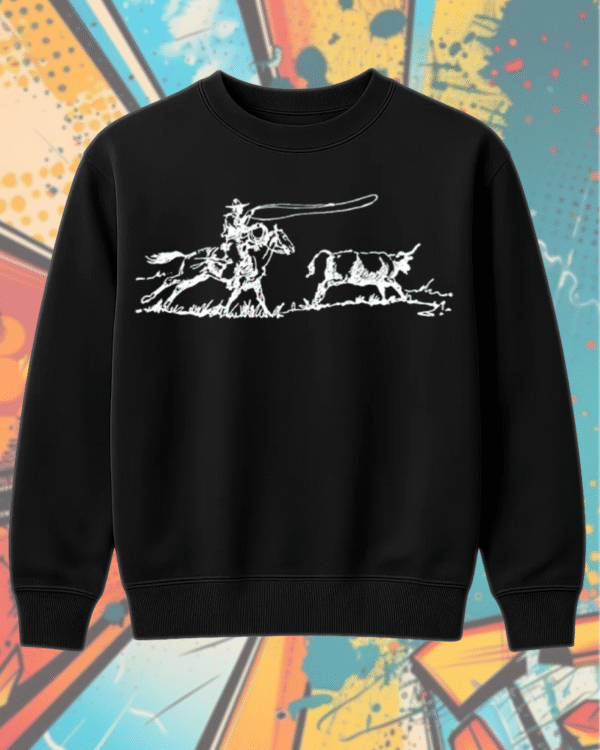 Cowboy Roping Western Graphic Shirt – T-Shirt, Hoodie, Sweatshirt, Long Sleeve & Tank Top | Country Rodeo Comfort Colors Style - Image 9