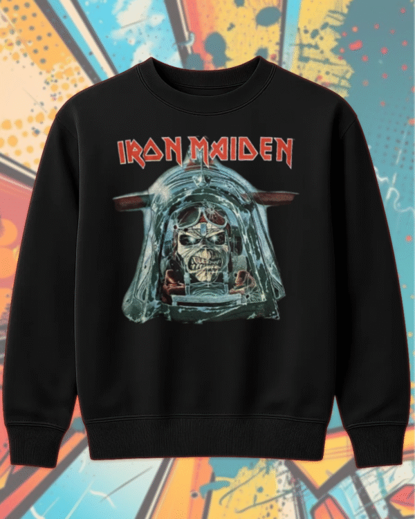 Iron Maiden Aces High 2003 World Tour – Vintage T-Shirt / Hoodie / Sweatshirt / Long Sleeve / Tank Top - Image 9