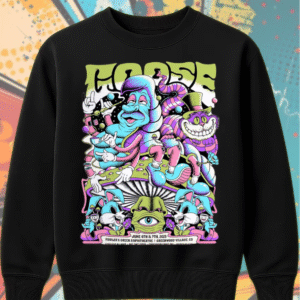 Goose 2025 Greenwood Village Shirt or Hoodie – June 6–7 Fiddler’s Green Concert Poster Tee