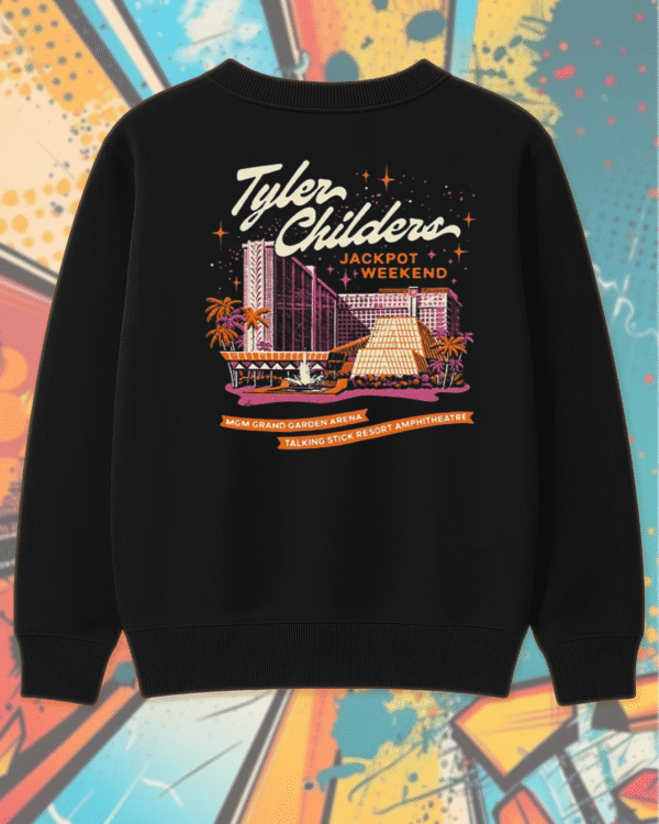 Tyler Childers Las Vegas 2025 Two-Sided Sweatshirt – MGM Grand Garden Arena June 7 Concert Crewneck (Unisex)