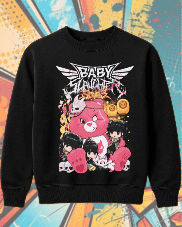 Babymetal x Slaughter To Prevail – “Baby Slaughter Bear” Scene | Horror Kawaii Metal 2025 T-Shirt, Hoodie, Sweatshirt, Long Sleeve, Tank Top