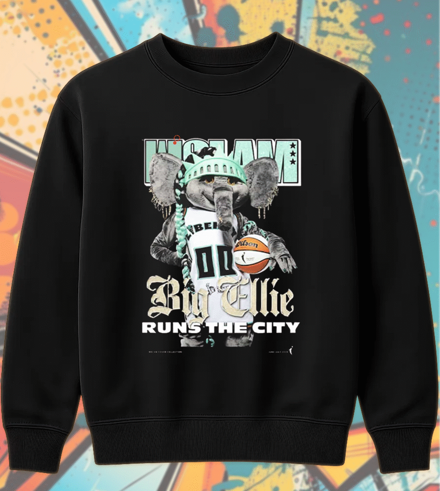 Big Ellie x WSLAM – “Runs The City” Limited Drop | NYC 2025 T-Shirt, Hoodie, Tank Top, Sweatshirt & Long Sleeve