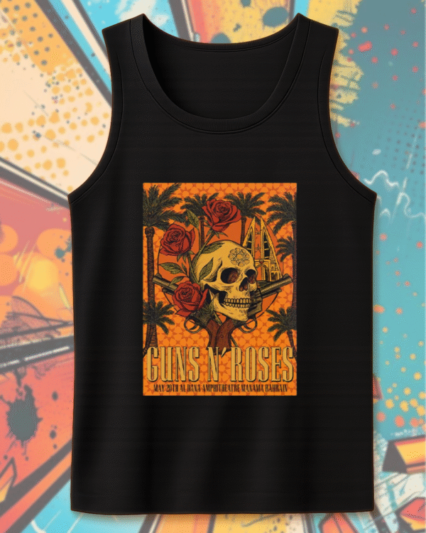Guns N’ Roses Bahrain 2025 – Unisex T-Shirt / Hoodie / Sweatshirt / Long Sleeve / Tank Top (Al Dana Amphitheatre – May 20) - Image 12