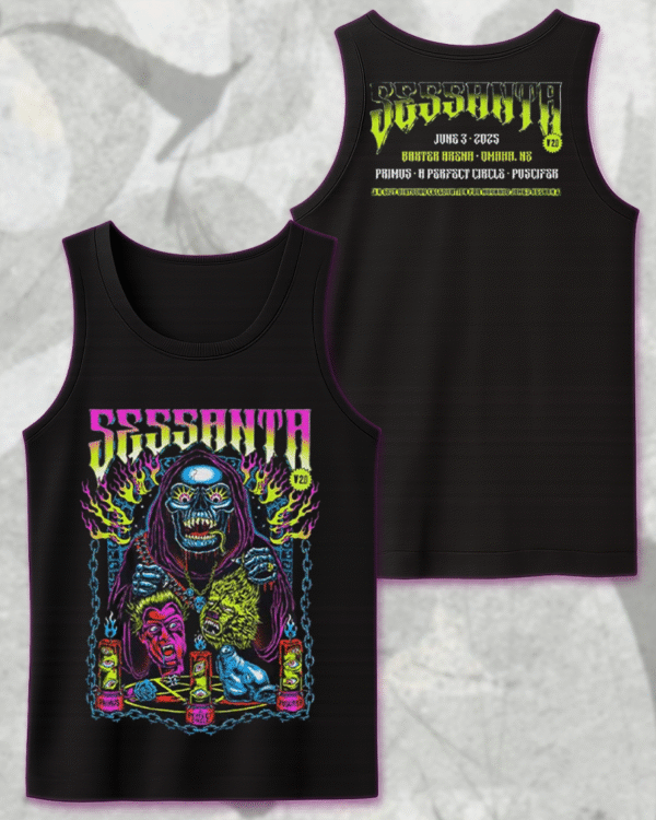 Sessanta Omaha Nebraska 2025 Concert T-Shirt, Hoodie, Long Sleeve, Sweatshirt & Tank Top – Two-Sided Tour Merch (June 3 | Baxter Arena) - Image 11