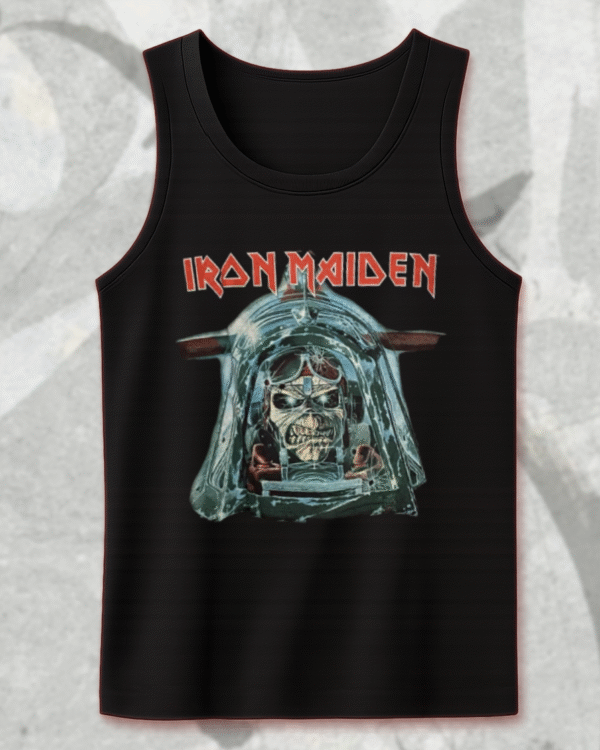 Iron Maiden Aces High 2003 World Tour – Vintage T-Shirt / Hoodie / Sweatshirt / Long Sleeve / Tank Top - Image 10