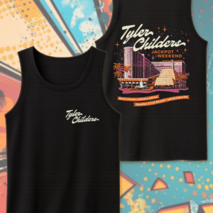 Tyler Childers Las Vegas 2025 Two-Sided Tank Top – MGM Grand Garden Arena June 7 Concert Merch (Unisex)