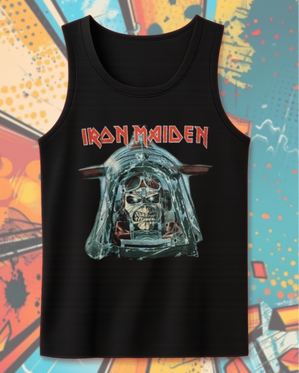 Iron Maiden Aces High 2003 World Tour – Vintage T-Shirt / Hoodie / Sweatshirt / Long Sleeve / Tank Top - Image 11