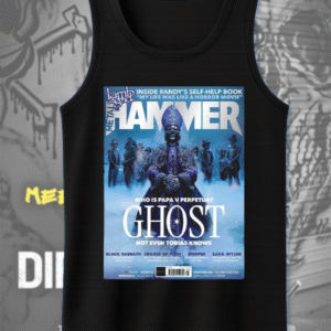 Ghost Satanized – Metal Hammer #399 Cover Art Unisex Apparel Collection | T-shirt, Sweatshirt, Long Sleeve, Tank Top & Hoodie