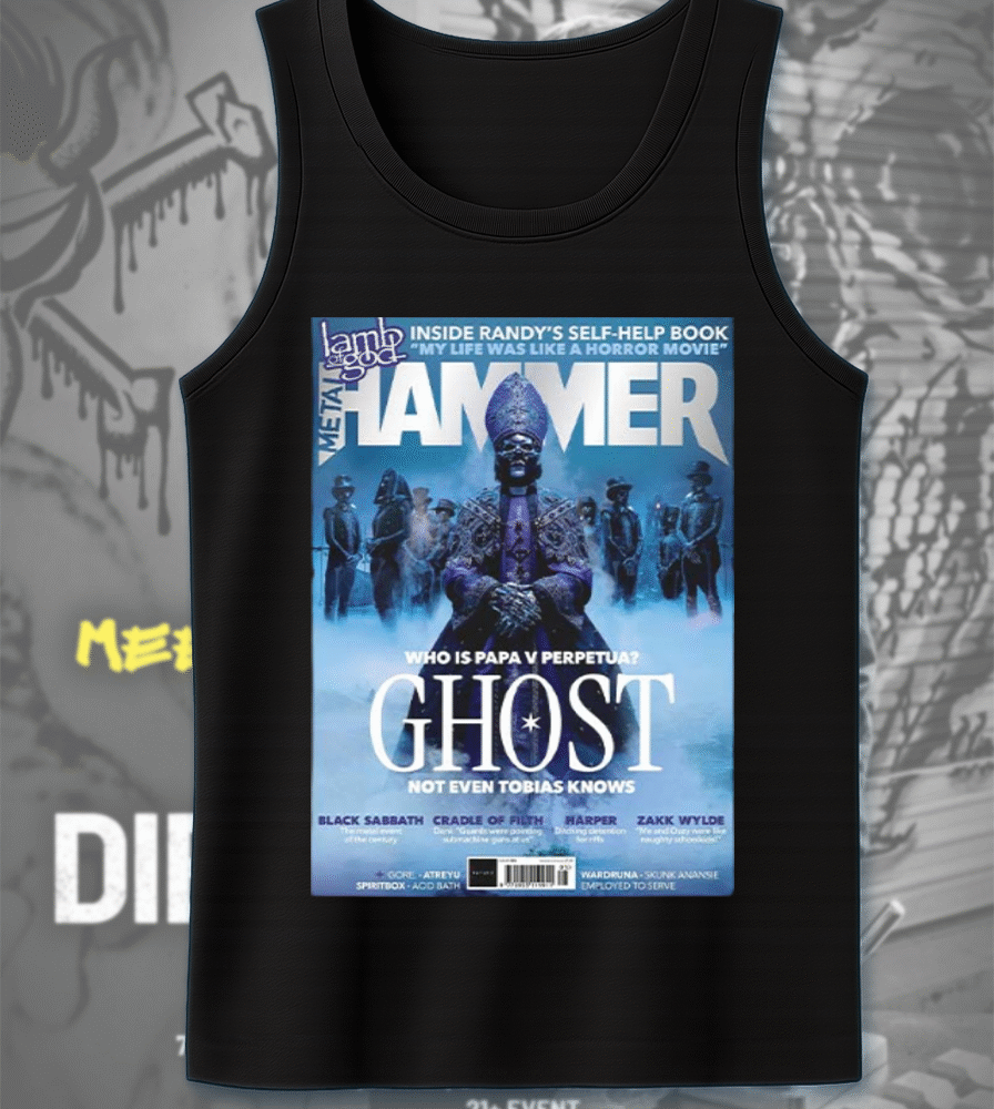 Ghost Satanized – Metal Hammer #399 Cover Art Unisex Apparel Collection | T-shirt, Sweatshirt, Long Sleeve, Tank Top & Hoodie