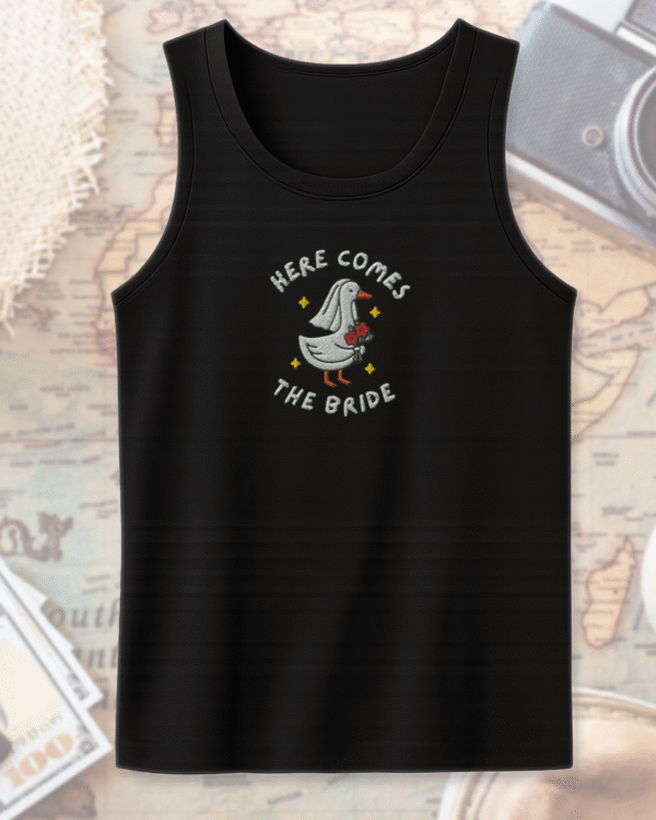 Embroidered Silly Goose Bride Shirt – Funny Bride To Be Wedding Shirt – Embroidered Tee, Hoodie, Tank, Long Sleeve, Sweatshirt - Image 12