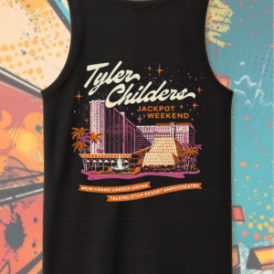 Tyler Childers Las Vegas 2025 Two-Sided Tank Top – MGM Grand Garden Arena June 7 Concert Merch (Unisex)
