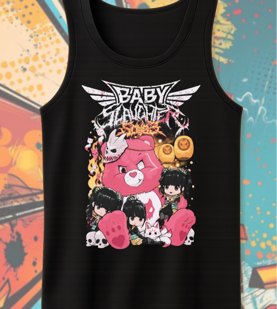 Babymetal x Slaughter To Prevail – “Baby Slaughter Bear” Scene | Horror Kawaii Metal 2025 T-Shirt, Hoodie, Sweatshirt, Long Sleeve, Tank Top