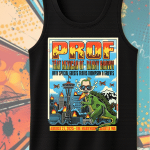 PROF 2025 Seattle Concert Merch – Marymoor Park T-Shirt, Hoodie, Tank Top, Sweatshirt & Long Sleeve