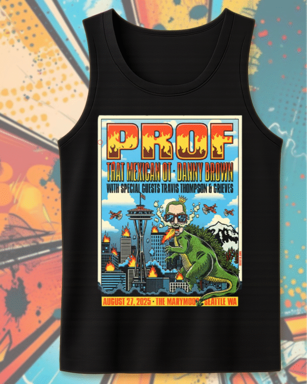 PROF 2025 Seattle Concert Merch – Marymoor Park T-Shirt, Hoodie, Tank Top, Sweatshirt & Long Sleeve