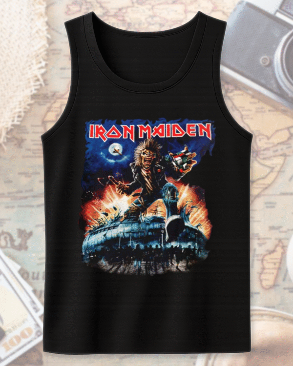 Iron Maiden Run For Your Lives World Tour 2025 Budapest T-Shirt, Hoodie, Long Sleeve, Sweatshirt & Tank Top – Two-Sided Merch (May 27–28 | Budapest Arena) - Image 10