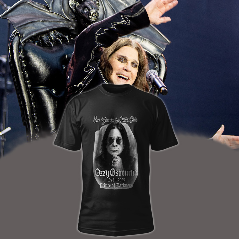 Ozzy Osbourne See You on the Other Side Memorial T-Shirt – RIP 1948–2025 Prince of Darkness Tribute Tee