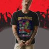 The Offspring Live in Dallas 2025 – August 22 – Dos Equis Pavilion – Retro Poster Artwork – T-Shirt